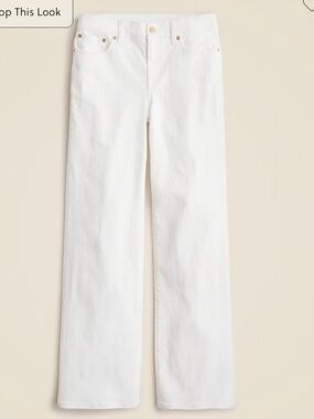 J. Crew Lower-rise full-length slim-wide jean Size 28 Style CH843